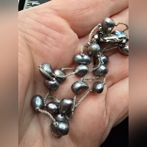 Nine West Pearl 925 Choker